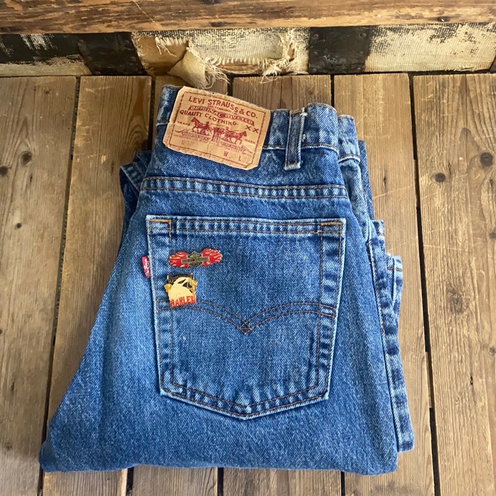 Sexy Vintage Levi’s Acid Wash Jeans